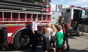 Clever Students Participate In Fire Safety Week Activities